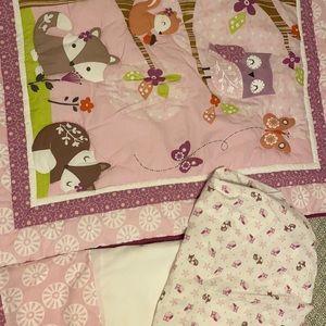 Lamb & Ivy Discontinued woodland nursery bedding